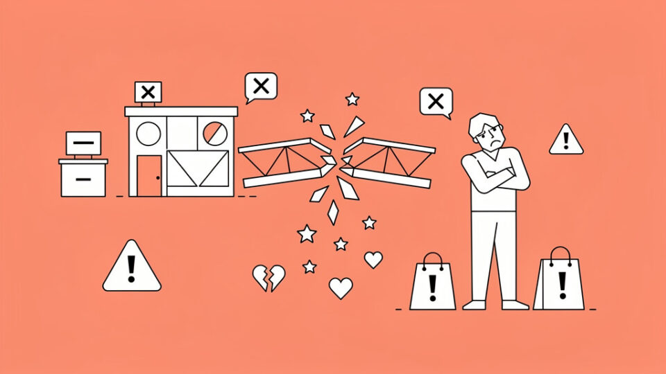 8 błędów w obsłudze klienta, które natychmiast niszczą zaufanie do marki