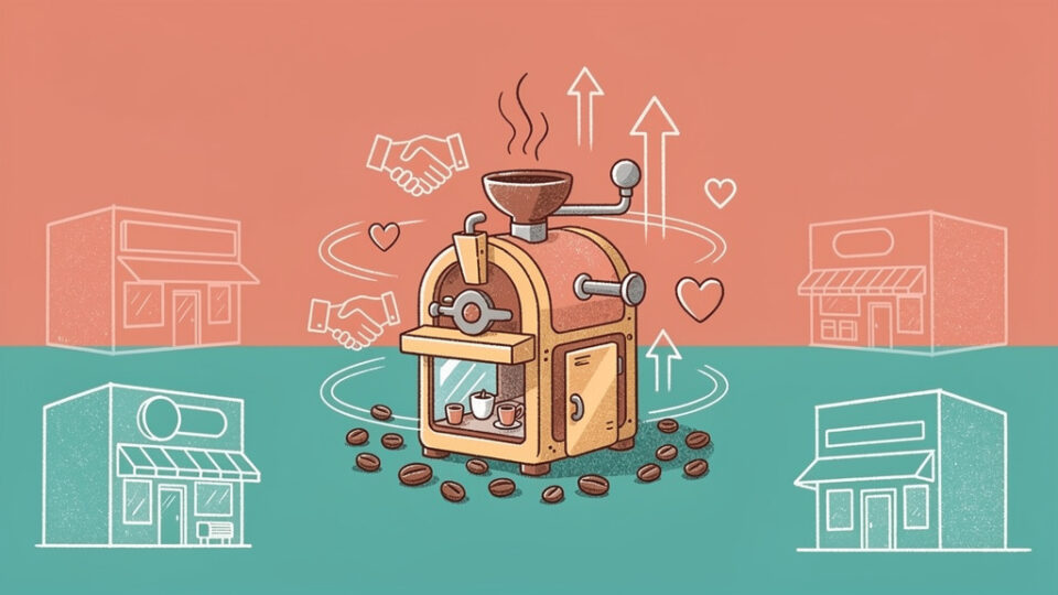 Jak mała palarnia kawy wygrała z sieciówkami dzięki pozycjonowaniu (Analiza)